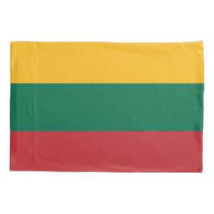 Patriotische Single-Pillowcase-Flagge Litauens Kissenbezug