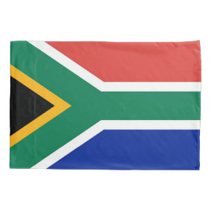 Patriotische Single-Pillowcase-Flagge Südafrikas Kissenbezug