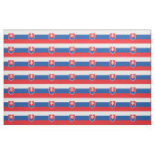 Patriotische slowakische Flagge Stoff (Fat Quarter (45,7 x 55,9 cm))