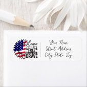 Patriotische Sonnenblume, Zuhause der Freie (Insitu)