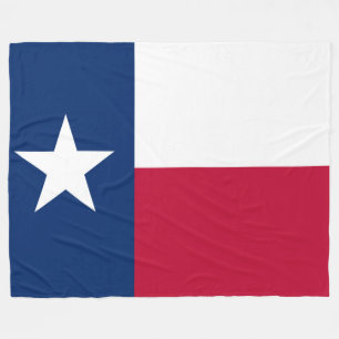 Patriotische Staats-Flagge von Texas Fleecedecke