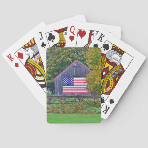 Patriotische Ställe Spielkarten