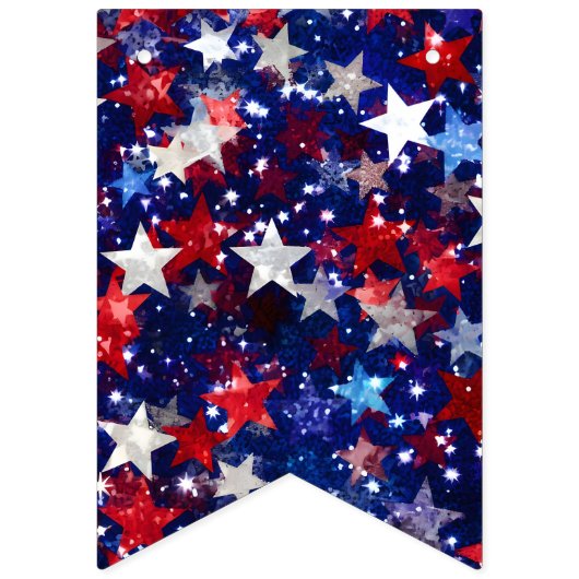 Patriotische Stars Banner Flags (Dritte Fahne)