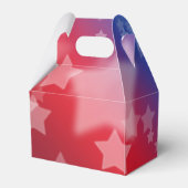 Patriotische Stars Gefälligkeitsbox Geschenkschachtel (Rückseite)