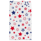 Patriotische Stars Geschenktasche Kleine Geschenktüte (Rückseite)
