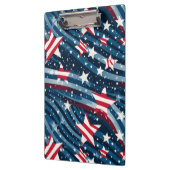 Patriotische Stars Klemmbrett (Links)