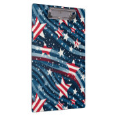 Patriotische Stars Klemmbrett (Rechts)