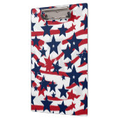 Patriotische Stars Klemmbrett (Links)