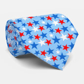 Patriotische Stars Krawatte (Gerollt)