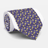 Patriotische Stars-Krawatte Krawatte (Gerollt)