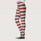 Patriotische Stars Leggings (Links)