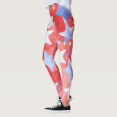Patriotische Stars Leggings für den 4. Juli (Links)