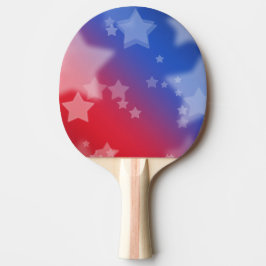 Patriotische Stars Ping Pong Paddle Tischtennis Schläger