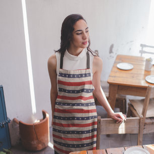 Patriotische Stars Schürze