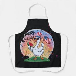 Patriotische Stars & Streifen 4. Juli Küche Apro Schürze