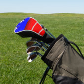 Patriotische Stars Streifen Flag Design Golf Headcover (In SItu)