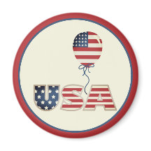 Patriotische Stars & Stripes USA