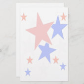 Patriotische Stationalität Briefpapier (Vorne/Hinten)