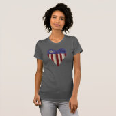 Patriotische Stechmützen T-Shirt (Vorne ganz)
