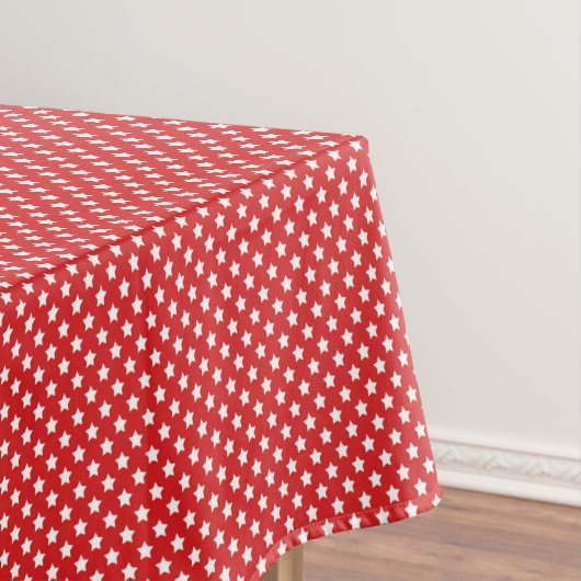 Patriotische Sterne Baumwolltischdecke Tischdecke (Beispiel)