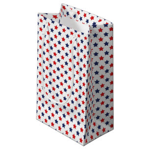 Patriotische Sterne-Geschenktasche Kleine Geschenktüte
