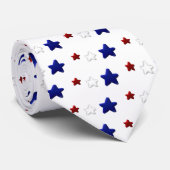 Patriotische Sterne Krawatte (Gerollt)
