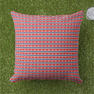 Patriotische Sterne Outdoor-Kissen Kissen