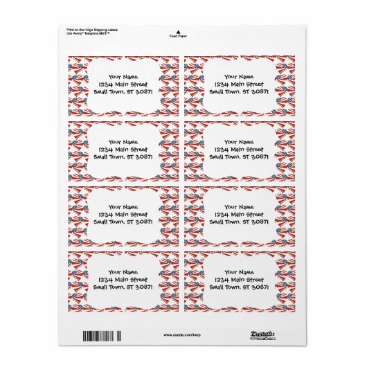 Patriotische Sterne Streifen Freiheit Flag Herz (Vorne)