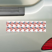 Patriotische Sterne Stripes Autoaufkleber (Auf Auto)