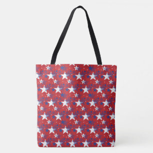 Patriotische Sterne Tasche