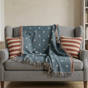 Patriotische Sterne Vintage-Marine-Canton  Decke
