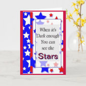 Patriotische Stimmung Karte (Gelbe Blume)