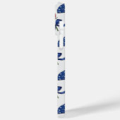 PATRIOTISCHE SUNGLASSEN ROSE BOW-KRAWATTE Case-Mate iPhone HÜLLE (Rückseite / Links)