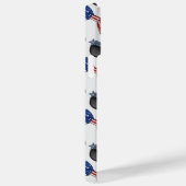 PATRIOTISCHE SUNGLASSEN ROSE BOW-KRAWATTE Case-Mate iPhone HÜLLE (Rückseite / Rechts)