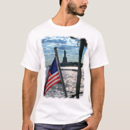 Patriotische T - Shirt-Freiheit u. Gerechtigkeit T-Shirt