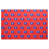 Patriotische Taiwan-Flagge Stoff (Fat Quarter (45,7 x 55,9 cm))