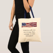 Patriotische Tasche der amerikanischen Flagge (Vorderseite (Produkt))
