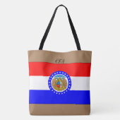 Patriotische Tasche Zeige mir Liebe Missouri (Rückseite)