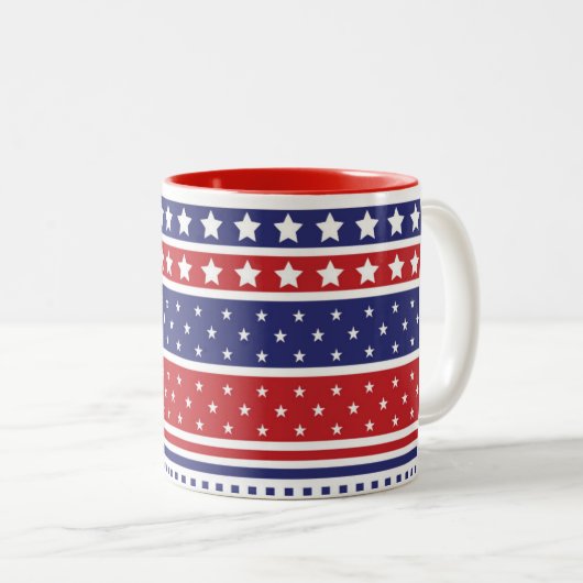 Patriotische Tasse (VorderseiteRechts)