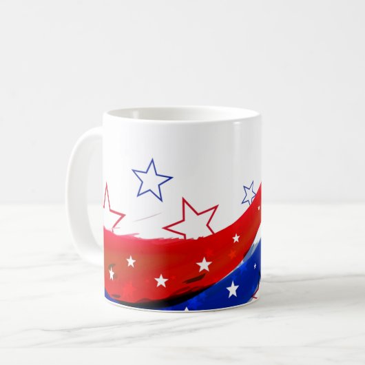 Patriotische Tasse (Vorderseite Links)