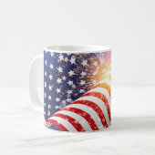 Patriotische Tasse (Vorderseite Links)