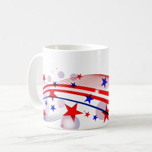 Patriotische Tasse (Vorderseite Links)