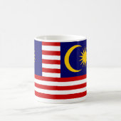 Patriotische Tasse der malaysischen Flagge (Mittel)