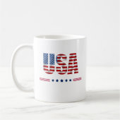 Patriotische Tasse USA (Links)