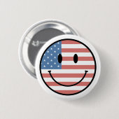 Patriotische Taste Button (Vorne & Hinten)