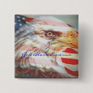 Patriotische Taste Button