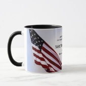 Patriotische Tochter der amerikanischen Revolution Tasse (Links)