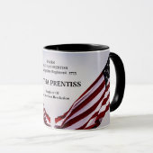 Patriotische Tochter der amerikanischen Revolution Tasse (VorderseiteRechts)