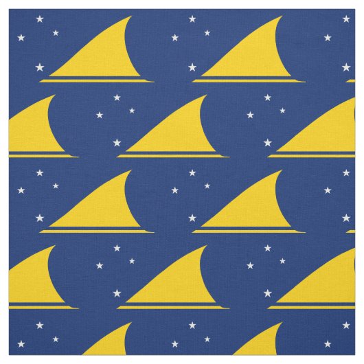 Patriotische Tokelauer Flagge Stoff (Muster)