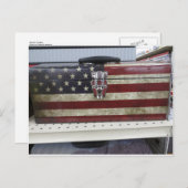 Patriotische Toolbox Postkarte (Vorne/Hinten)
